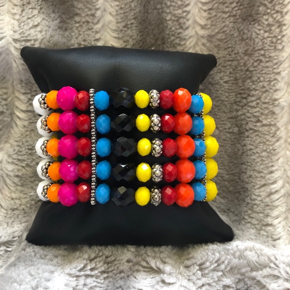 NWOT Multicolour Cuff Bracelet 🧡 - Picture 2 of 7